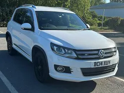 White Used 2014 VW Tiguan R-line BlueMotion SUV | £10,290 (Good price)