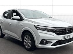 White Used 2021 Dacia Sandero Comfort Hatchback | £10,326 (Fair price)