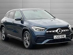 Denim blue Used 2022 Mercedes GLA250 Premium SUV | £28,990 (A bit pricey)