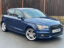 Blue Used 2014 Audi A1 Sportback S-Line Hatchback | £5,895 (Good price)