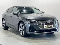 Grey Used 2021 Audi e-tron S-Line SUV | £23,999 (Fair price)
