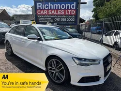 White Used 2017 Audi A6 Black Edition Estate | £15,495 (Fair price)