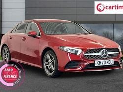 Red Used 2020 Mercedes A250 AMG line Sedan | £15,400 (Good price)