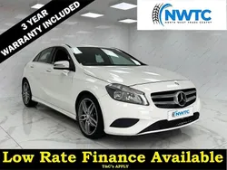 White Used 2016 Mercedes A180 AMG line Hatchback | £7,495 (Super price)