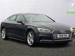 Grey Used 2018 Audi A5 S-Line Coupe | £17,599 (Fair price)