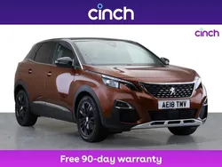 Bronze Used 2018 Peugeot 3008 GT-line SUV | £10,699 (Fair price)