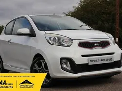White Used 2015 Kia Picanto 2 Hatchback | £6,990