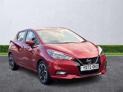 Red Used 2022 Nissan Micra Acenta | £14,399 (Expensive)