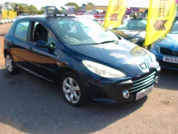 Blue Used 2007 Peugeot 307 S Hatchback | £2,495