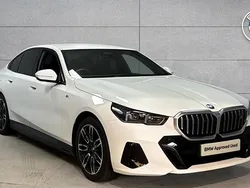 White Used 2024 BMW i5 M Sport Sedan | £47,895 (Fair price)