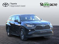 Black Used 2021 Toyota Highlander SUV | £36,000 (Fair price)