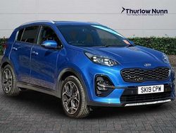 Blue Used 2019 Kia Sportage GT-Line SUV | £13,026 (Good price)
