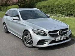 Silver Used 2019 Mercedes C200 AMG line Estate | £10,490 (Good price)