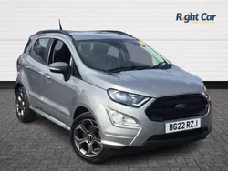 Silver Used 2022 Ford Ecosport ST-Line SUV | £11,999 (Fair price)