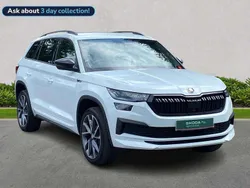 White Used 2023 Skoda Kodiaq SportLine SUV | £31,694 (Fair price)