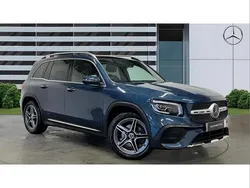 Blue Used 2021 Mercedes GLB200 AMG Line Premium Plus SUV | £29,130 (Fair price)