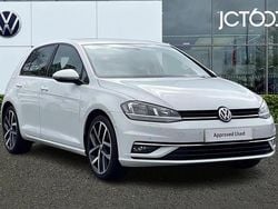 White Used 2019 VW Golf VII GT Hatchback | £13,753 (Fair price)