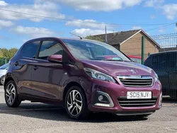 Mauve/purple Used 2015 Peugeot 108 Allure Hatchback | £4,250 (Fair price)