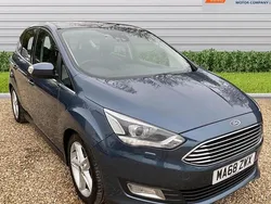 Blue Used 2018 Ford C-MAX Titanium X MPV | £7,200 (Fair price)