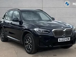 Black Used 2022 BMW X3 M Sport SUV | £35,490 (Fair price)