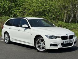 White Used 2016 BMW 320 M Sport Estate | £14,250 (Fair price)