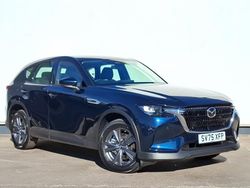 Blue New 2025 Mazda CX-60 Exclusive-Line SUV | £33,498