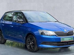 Blue Used 2017 Skoda Fabia Colour Edition Hatchback | £8,100 (Fair price)