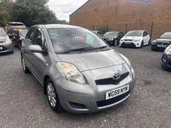 Silver Used 2009 Toyota Yaris Hatchback | £1,495 (Good price)