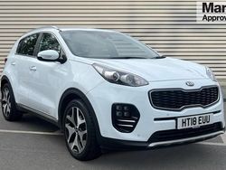 White Used 2018 Kia Sportage GT-Line SUV | £11,951 (Good price)