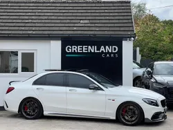 White Used 2017 Mercedes C63 AMG Premium Sedan | £32,994 (Fair price)