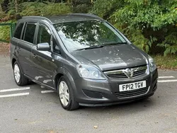 Grey Used 2012 Vauxhall Zafira MPV | £1,999 (Good price)