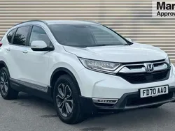 White Used 2020 Honda CR-V Hybrid SUV | £19,672 (Fair price)