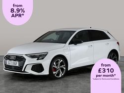 White Used 2022 Audi A3 Sportback e-tron Competition Hatchback | £21,409 (A bit pricey)