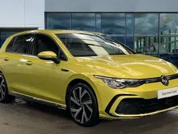 Yellow Used 2023 VW Golf VIII R-line Hatchback | £21,878 (Good price)