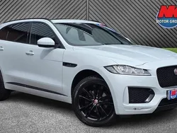 White Used 2020 Jaguar F-Pace Chequered Flag SUV | £22,499 (Fair price)