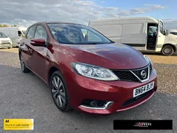 Red Used 2014 Nissan Pulsar N-TEC Hatchback | £4,795 (Fair price)