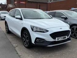 White Used 2021 Ford Focus Active X Hatchback | £16,595 (Fair price)