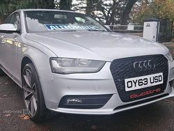 Silver Used 2013 Audi A4 Sedan | £4,295 (A bit pricey)