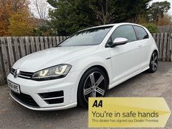 Pola white Used 2014 VW Golf VII R Hatchback | £14,995 (Expensive)