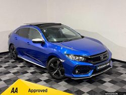 Blue Used 2019 Honda Civic EX Hatchback | £15,500 (A bit pricey)