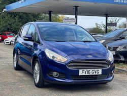 Blue Used 2016 Ford S-MAX Zetec MPV | £8,495 (Fair price)