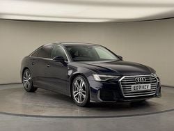 Firmament blue Used 2021 Audi A6 S-Line Sedan | £22,200 (Fair price)
