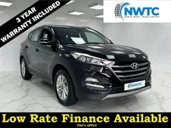 Black Used 2017 Hyundai Tucson SE SUV | £8,095 (A bit pricey)