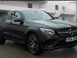 Black Used 2017 Mercedes GLC250 AMG line Coupe | £22,450 (Good price)