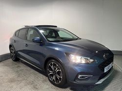 Blue Used 2019 Ford Focus Active X Hatchback | £10,791 (Fair price)