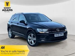 Black Used 2020 VW Tiguan Match SUV | £13,890 (Fair price)