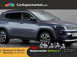 Grey Used 2022 Jeep Compass Limited SUV | £13,697 (Fair price)