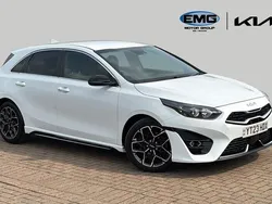 Fusion white Used 2023 Kia Ceed GT GT-Line Hatchback | £18,995 (Fair price)