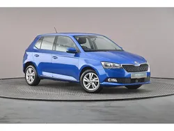 Race blue metallic Used 2020 Skoda Fabia SE Hatchback | £8,399 (Fair price)