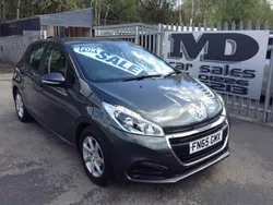 Grey Used 2015 Peugeot 208 Active Hatchback | £4,450 (Fair price)